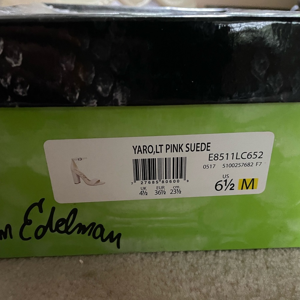 Pink Sam Edelman Heels 6 1/2